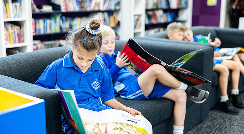 School Library St Monica's Catholic Primary Richmond