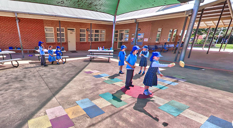 Lunch Area at St Monica's Catholic Primary Richmond