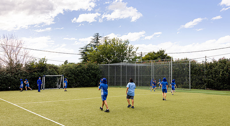 The School Oval at St Monica's Catholic Primary Richmond
