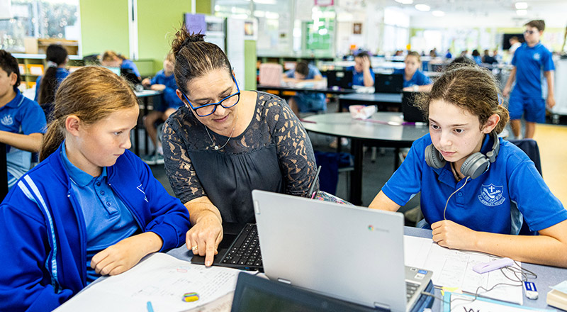 Passionate teachers at St Monica's Catholic Primary Richmond