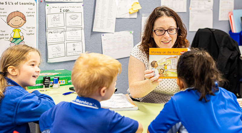 Dedicated Teachers at St Monica's Primary Richmond