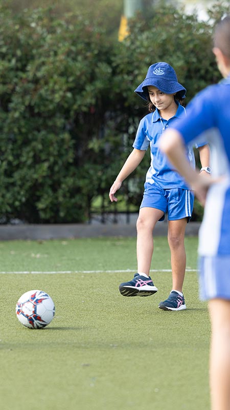 St Monica's Catholic Primary, Richmond offers generous outdoor play environments