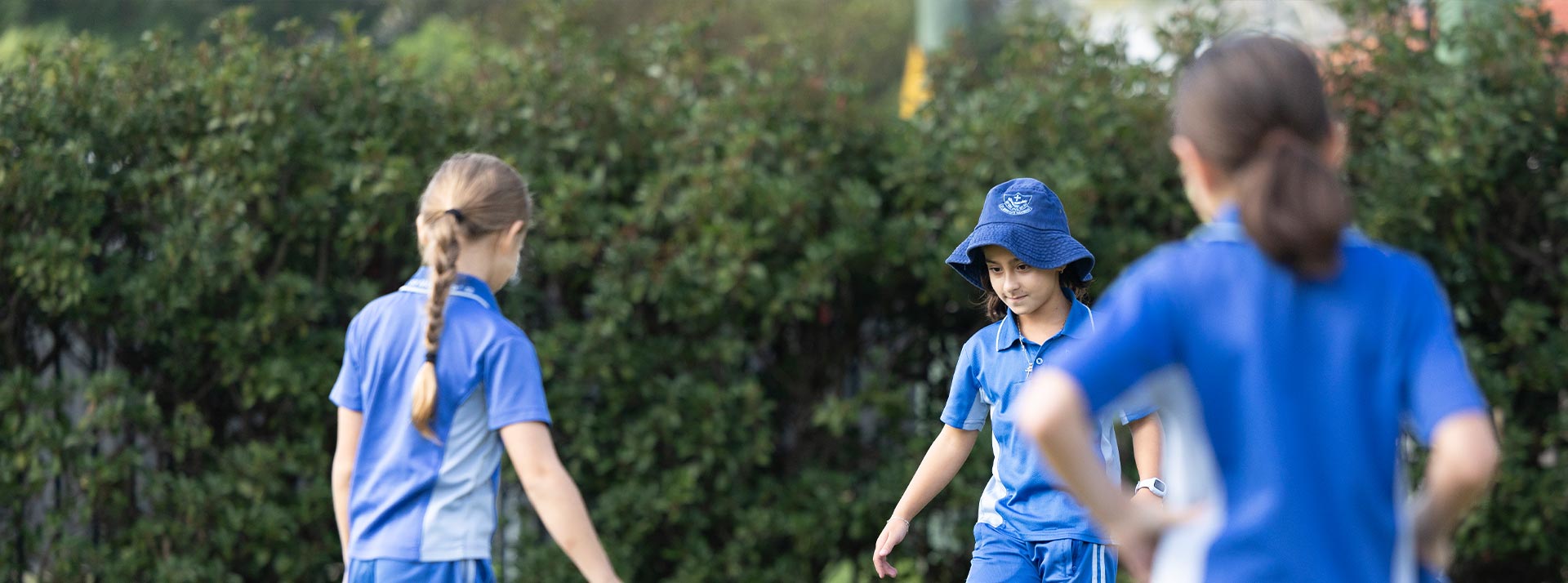 St Monica's Catholic Primary, Richmond offers generous outdoor play environments