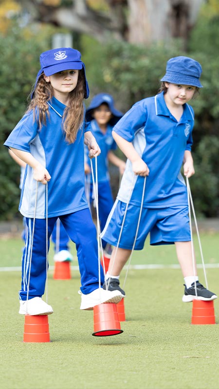 St Monica's Catholic Primary, Richmond offers generous outdoor play environments