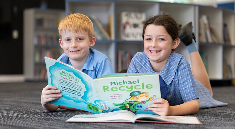 St Monica's Catholic Primary, Richmond helps students develop a love of reading
