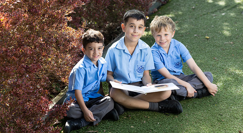 St Monica's Catholic Primary, Richmond offers generous outdoor play environments