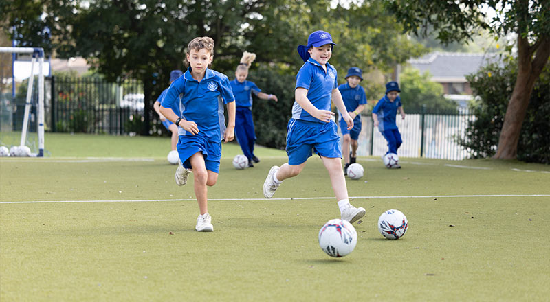 St Monica's Catholic Primary, Richmond offers sporting facilities for your child