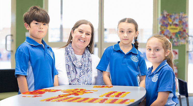 Teaching excellence at St Monica's Catholic Primary, Richmond