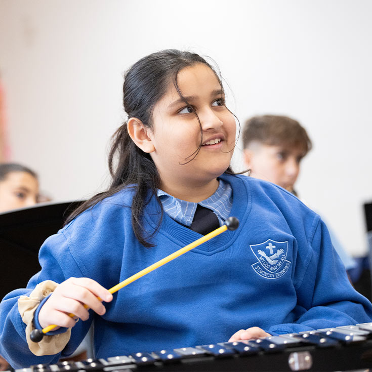 Learning excellence at St Monica's Catholic Primary, Richmond