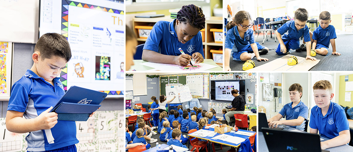 Learning spaces at St Monica's Catholic Primary Richmond